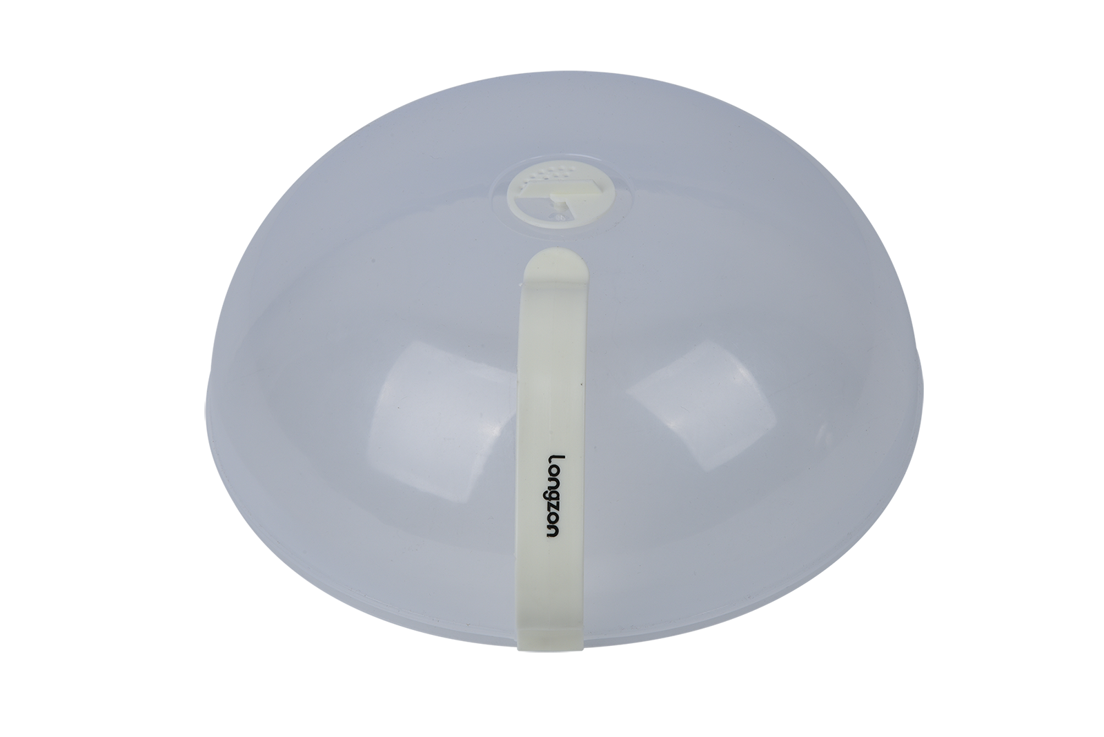 Longzon Microwave Splatter Cover for Food,High Temperature Resistant Microwave Cover with Handle,Clear Splatter Guard Lid with Adjustable Steam Vents,BPA-Free Food Grade Material