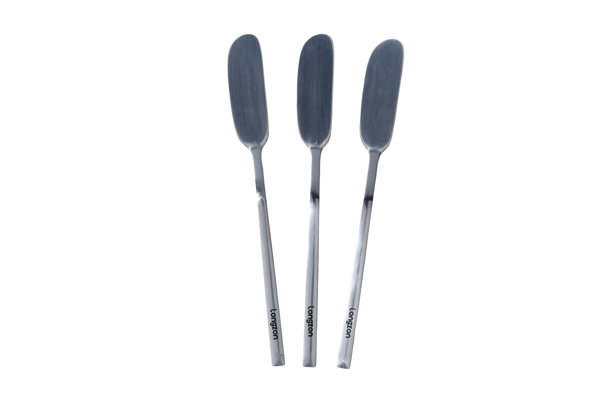 Longzon 316 Stainless Steel Butter Knife,Butter Spreader,Jam Spoon,Multi-Purpose Butter Spreader Knife for Kitchen Restaurant Party,Bread Sandwich Spreader,Dishwasher Safe