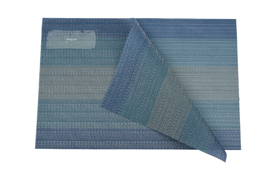 Longzon Heat Resistant Placemats for Dining Table, Non-Slip Washable Table Mats, Durable Crossweave Woven Vinyl Placemats for Kitchen, Indoor and Outdoor Use, Easy to Clean